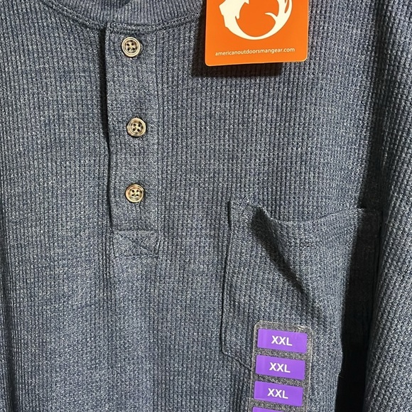 The American outdoorsman 1/3 button front pocket size 2 XL shirt - Picture 3 of 4